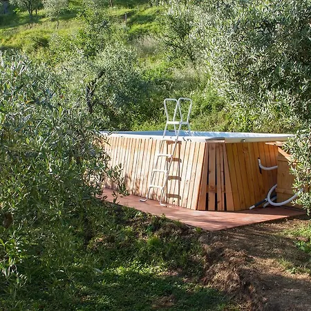 Chalet With Pool And View On The Olive Groove Pensjonat *